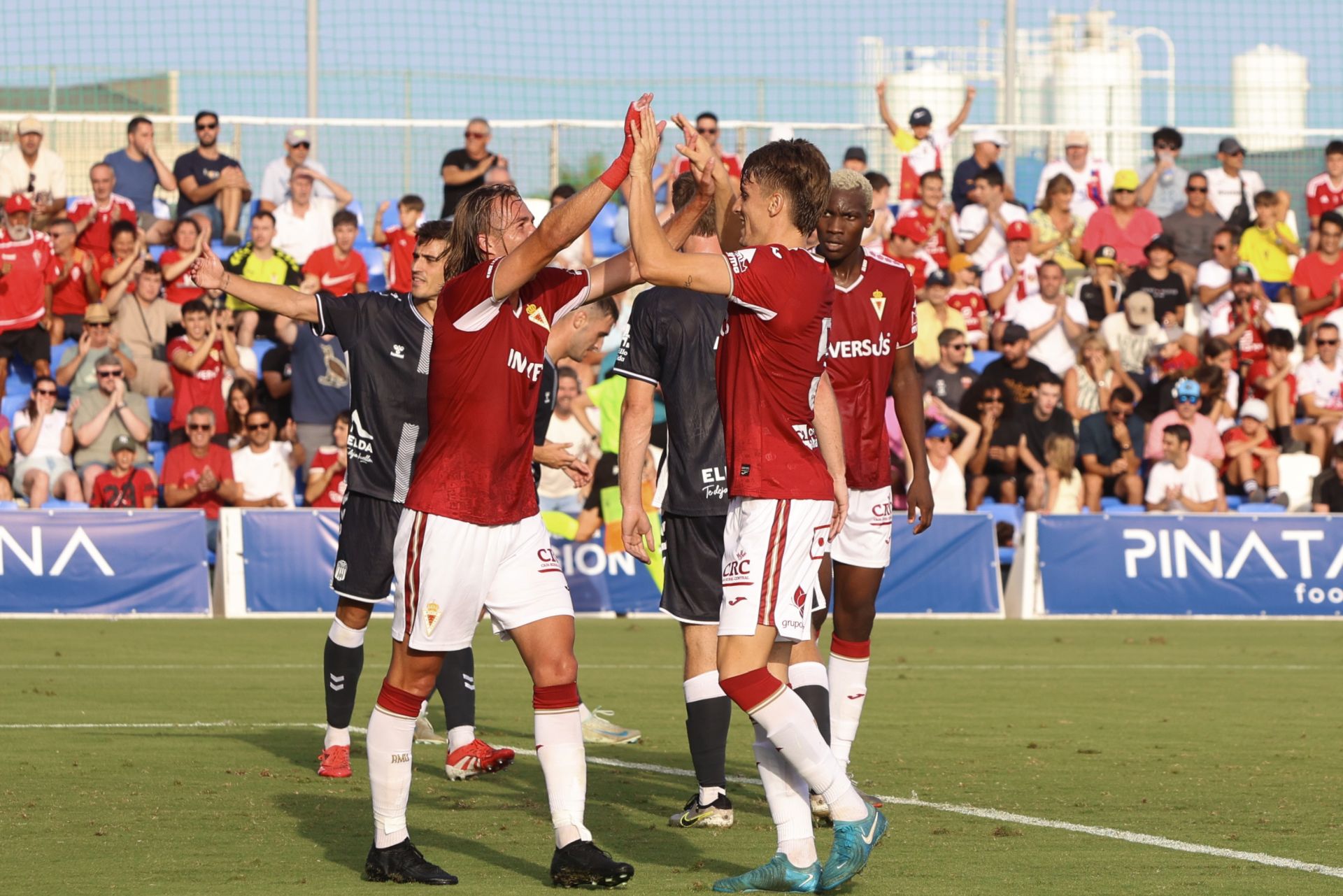 En imágenes, victoria del Real Murcia ante el Eldense en Pinatar Arena