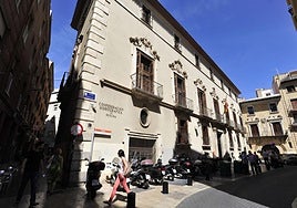 Edificio de la Confederación Hidrográfica del Segura, en una imagen de archivo.