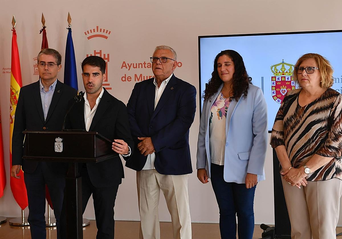 Presentación de la programación de Moros y Cristianos de Murcia.
