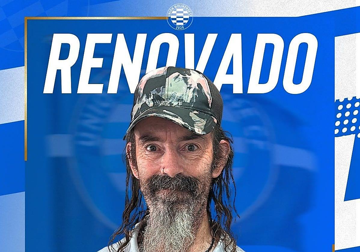 Pedro García, utillero del Unión Molinense.