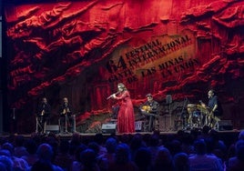 En imágenes, primera semifinal del Cante de las Minas