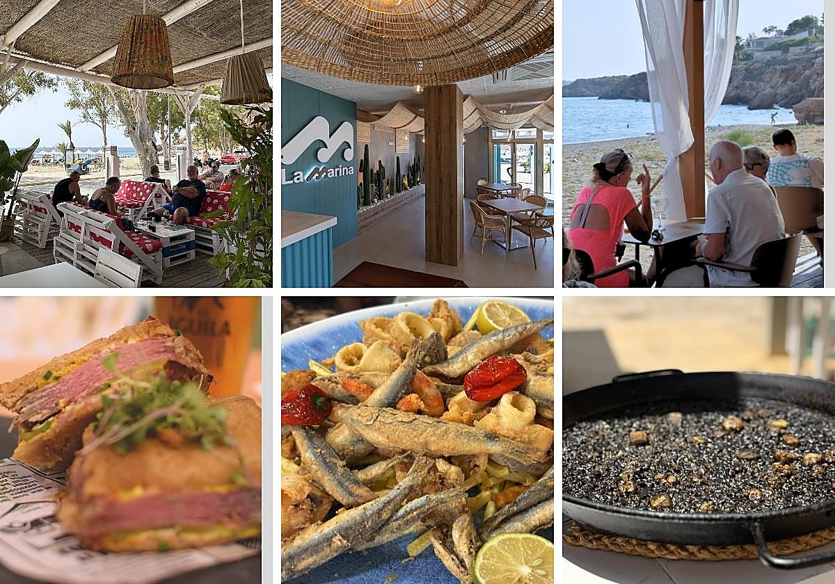 Chiringuitos, bares y restaurantes de la zona oeste de Cartagena y Mazarrón.