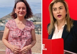 María Marín y Carmina Fernández.