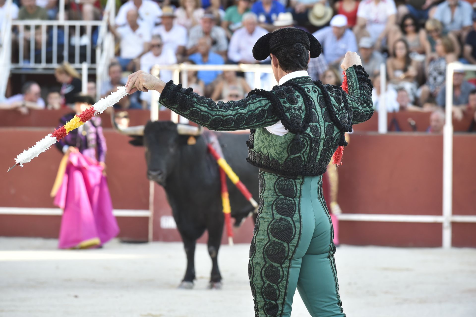 La novillada del domingo de la Feria de Blanca, en imágenes