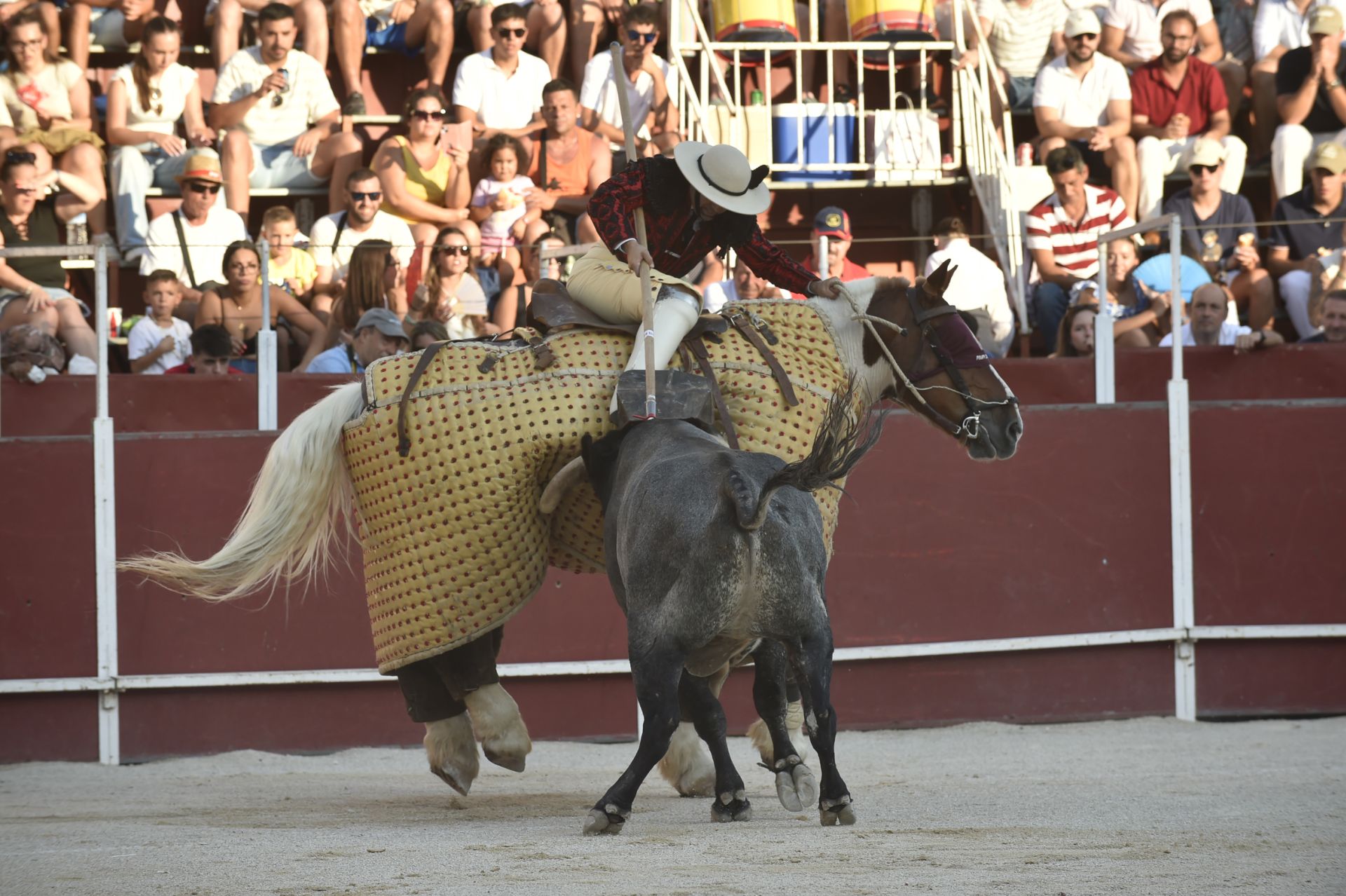 La novillada del domingo de la Feria de Blanca, en imágenes