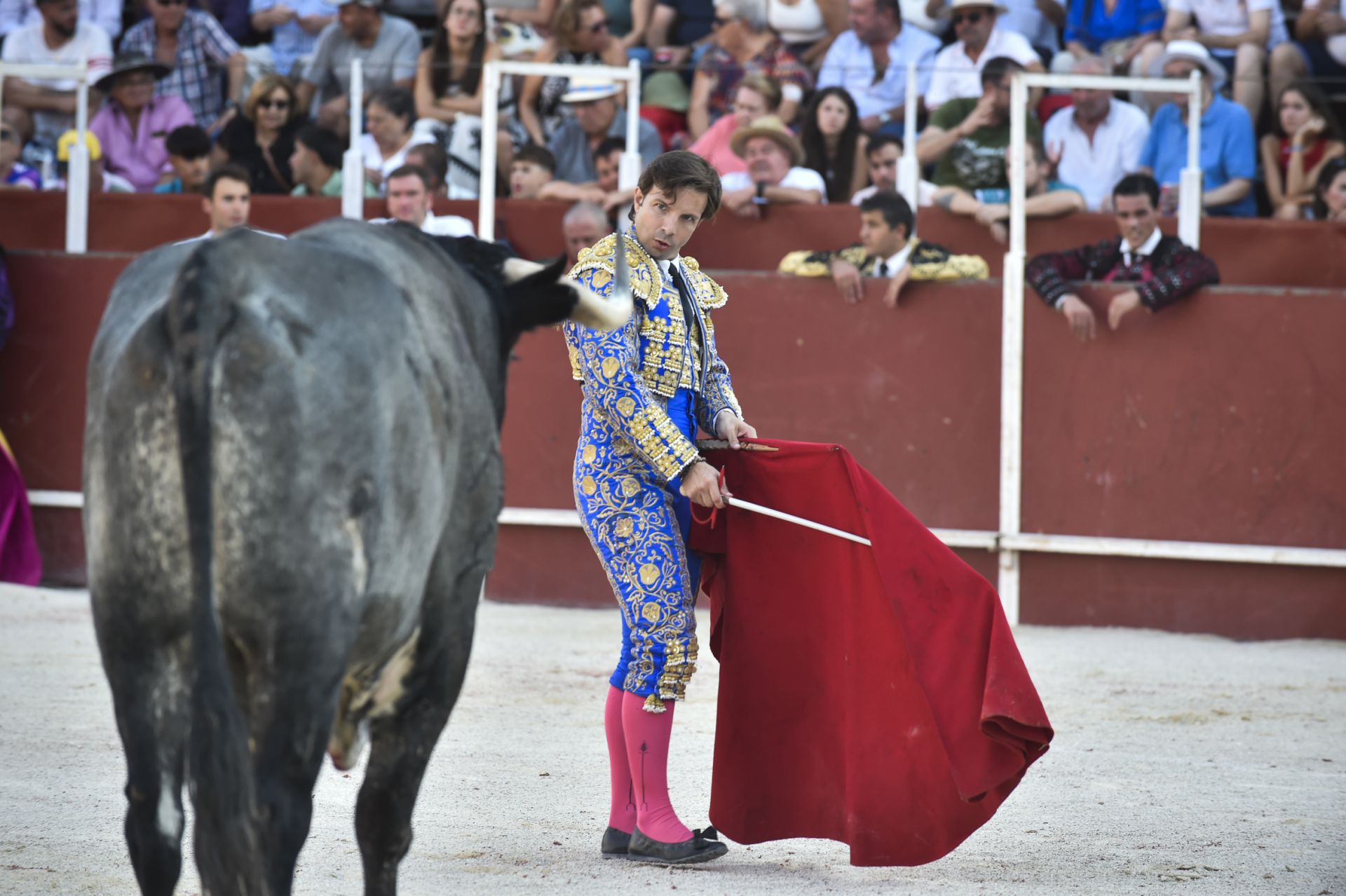 La novillada del domingo de la Feria de Blanca, en imágenes