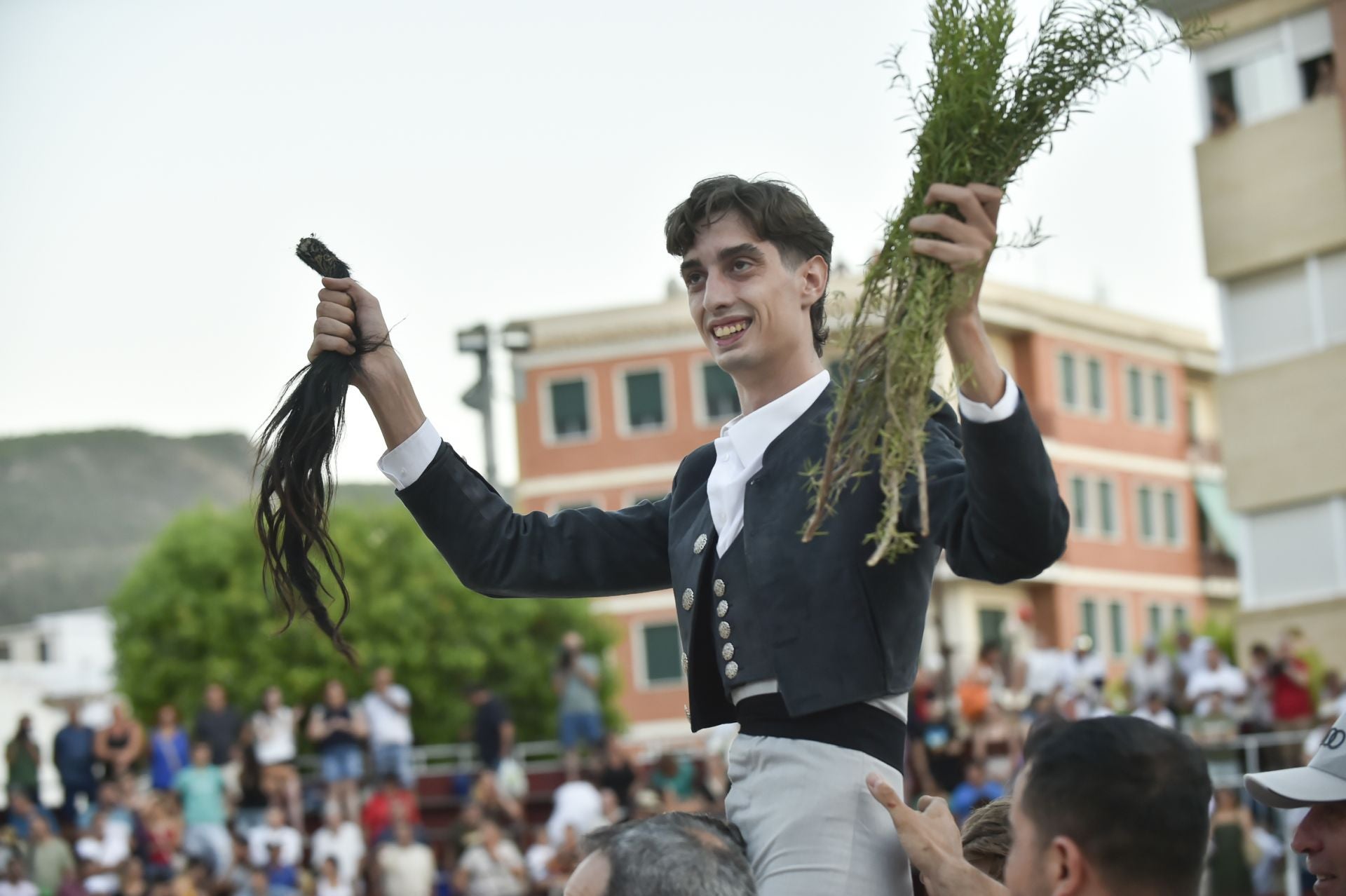 La novillada del domingo de la Feria de Blanca, en imágenes