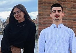 Alicia Gallego y Miguel Ángel Martínez aprobaron este junio las oposiciones de Secundaria en el primer intento.