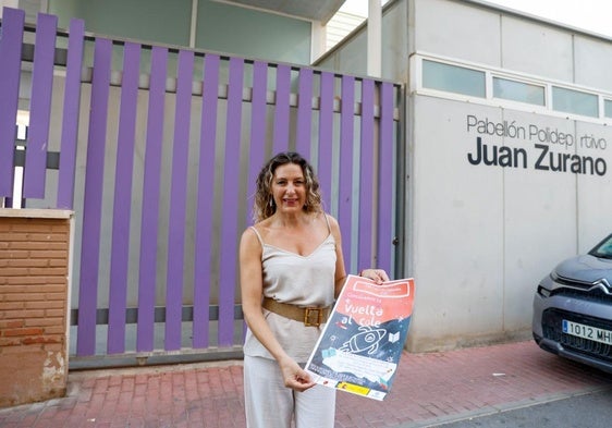 El Pabellón Deportivo Juan Zurano, en Lorca.