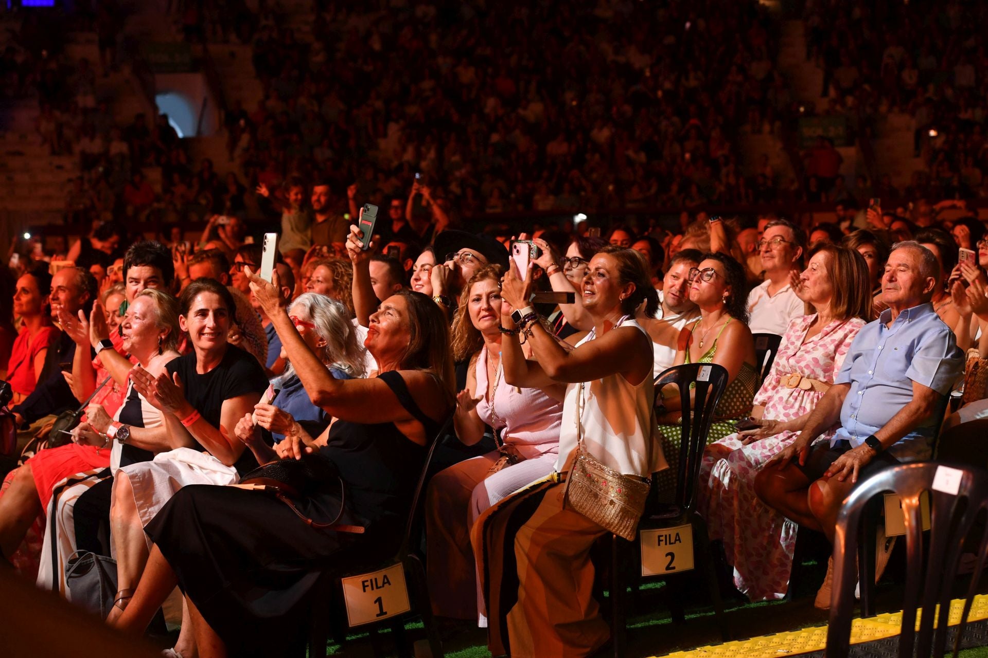 En imágenes, concierto de Alejandro Fernández en Murcia