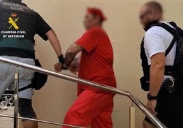 Imagen de uno de los siete detenidos por la Guardia Civil.