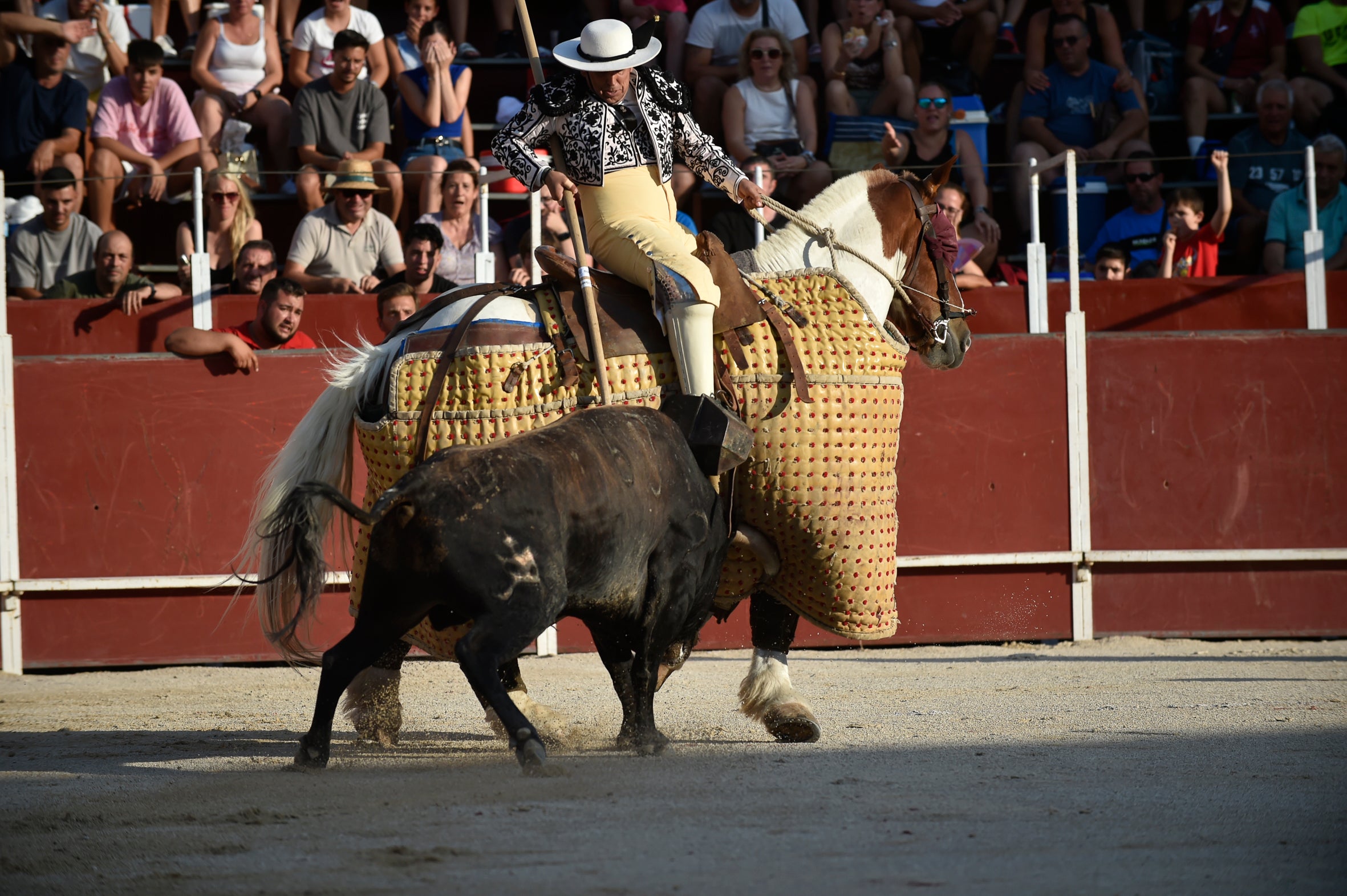 La segunda novillada de la Feria de Blanca, en imágenes
