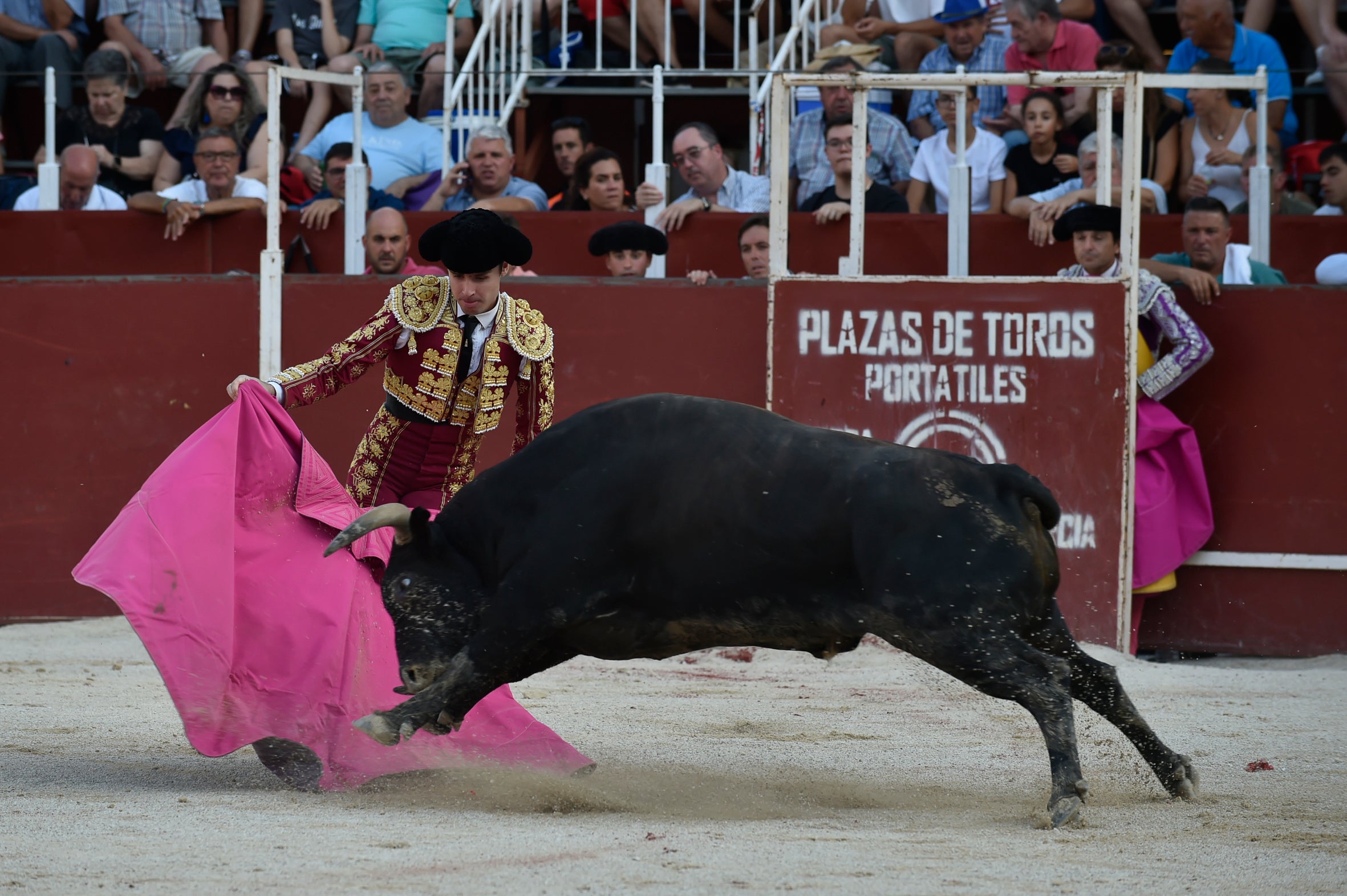 La segunda novillada de la Feria de Blanca, en imágenes
