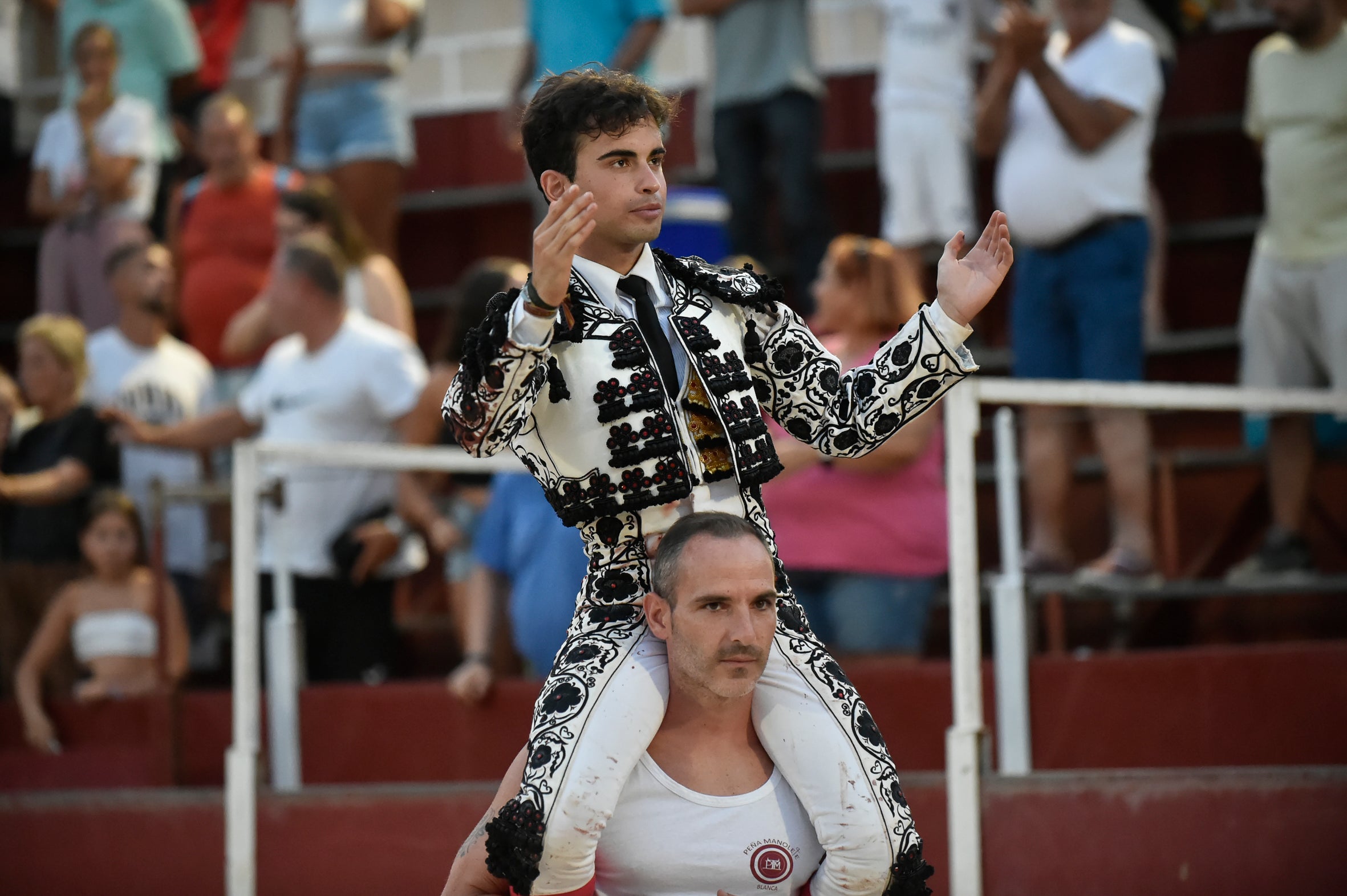 La segunda novillada de la Feria de Blanca, en imágenes