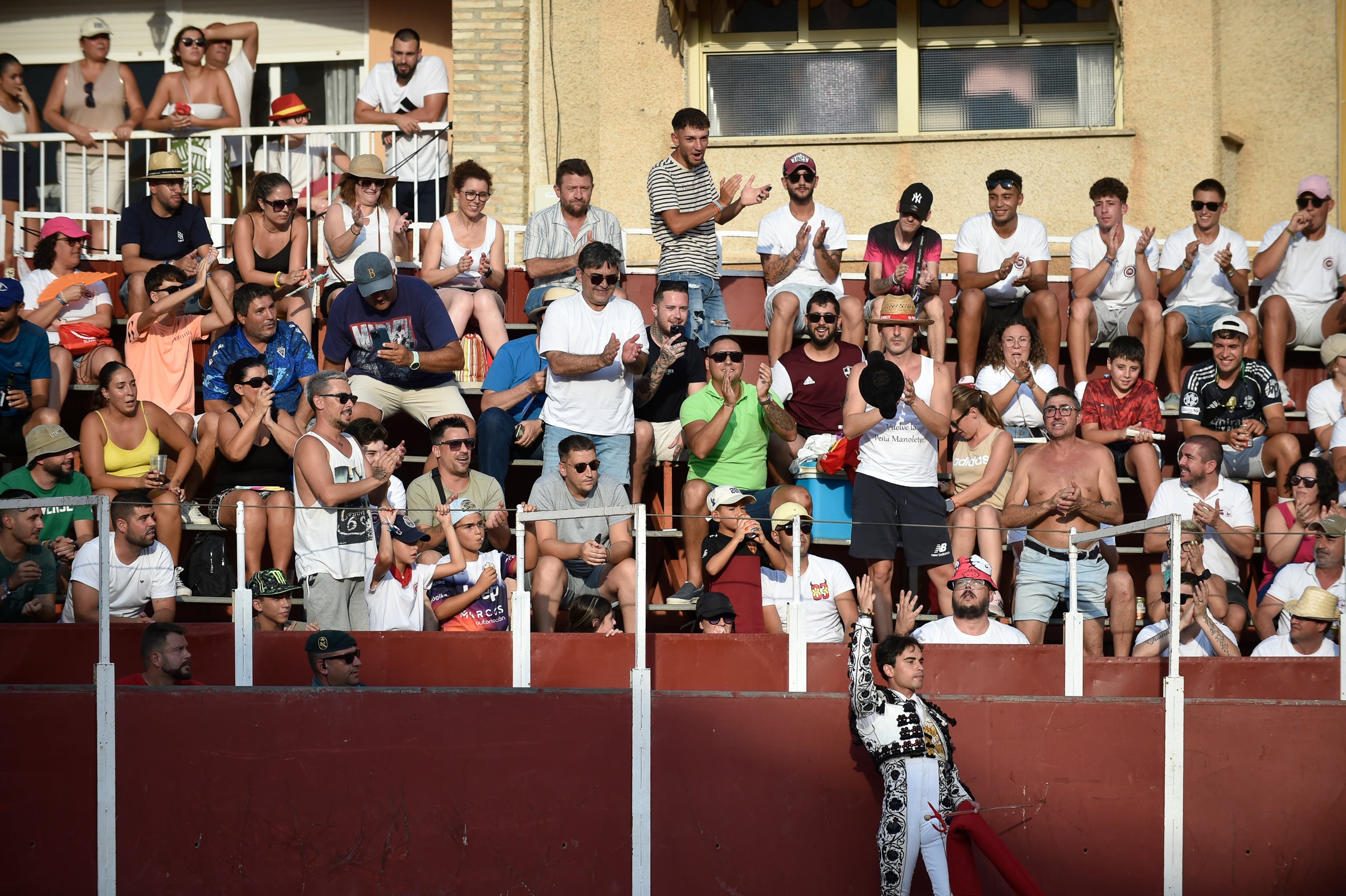 La segunda novillada de la Feria de Blanca, en imágenes