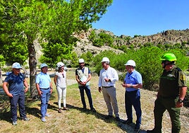 La Comunidad inicia las obras de mejora del área recreativa del Mirador del Solvente en la Sierra de Ricote