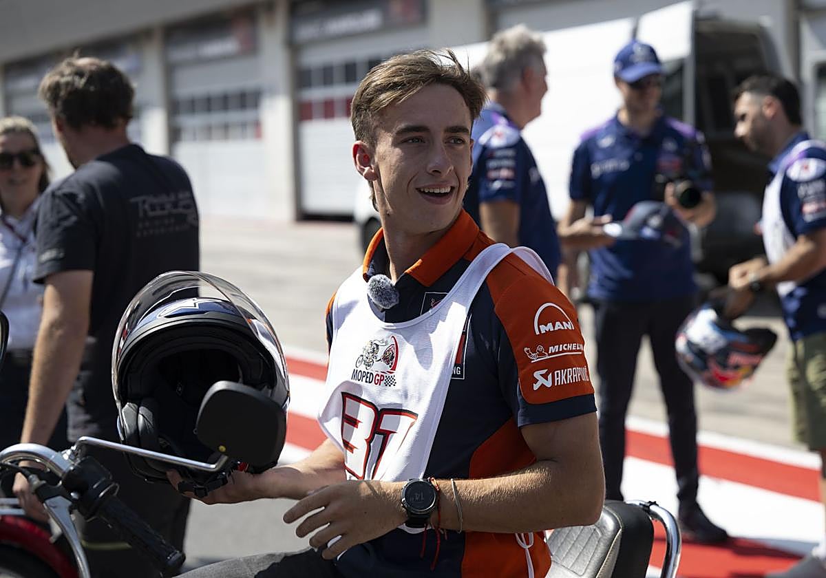 Pedro Acosta, este viernes, en la primera jornada del Gran Premio de Austria.