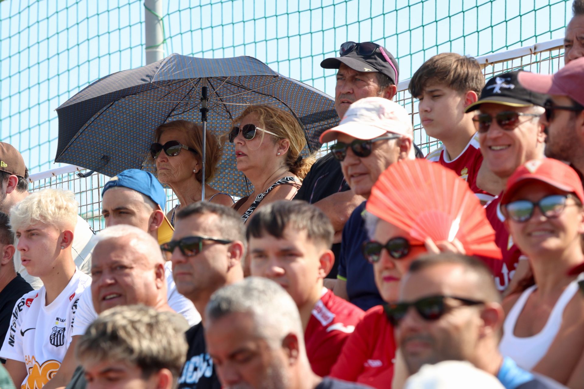 En imágenes, el partido de pretemporada entre el Real Murcia y el Melilla