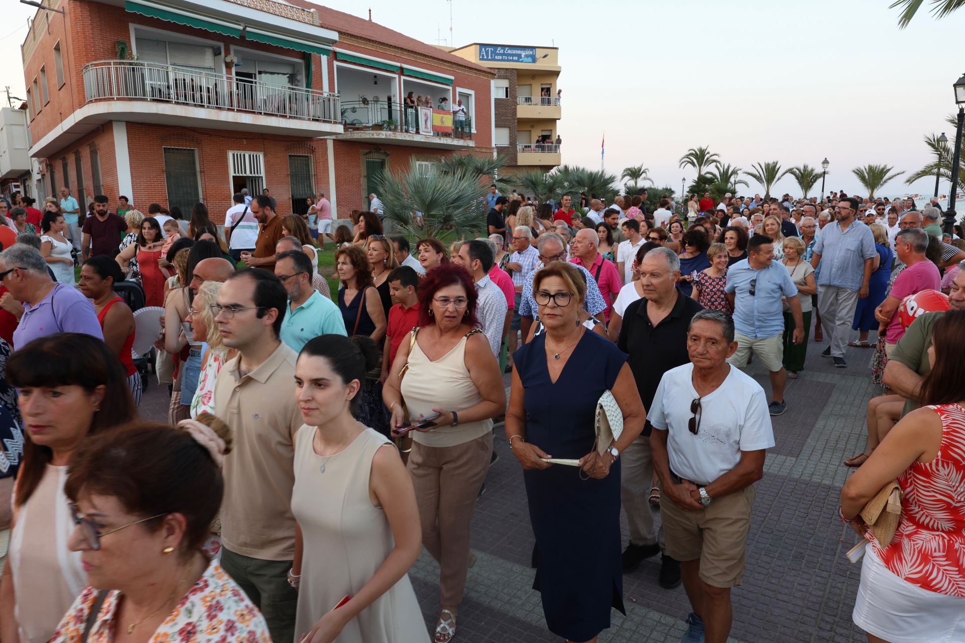 En imágenes, procesiones de la Virgen de La Asunción en Los Alcázares, Cabo de Palos y Los Nietos