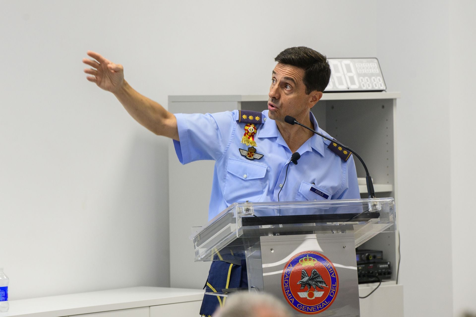 En imágenes, la puesta a punto en la Academia General del Aire antes de la llegada de la Princesa Leonor