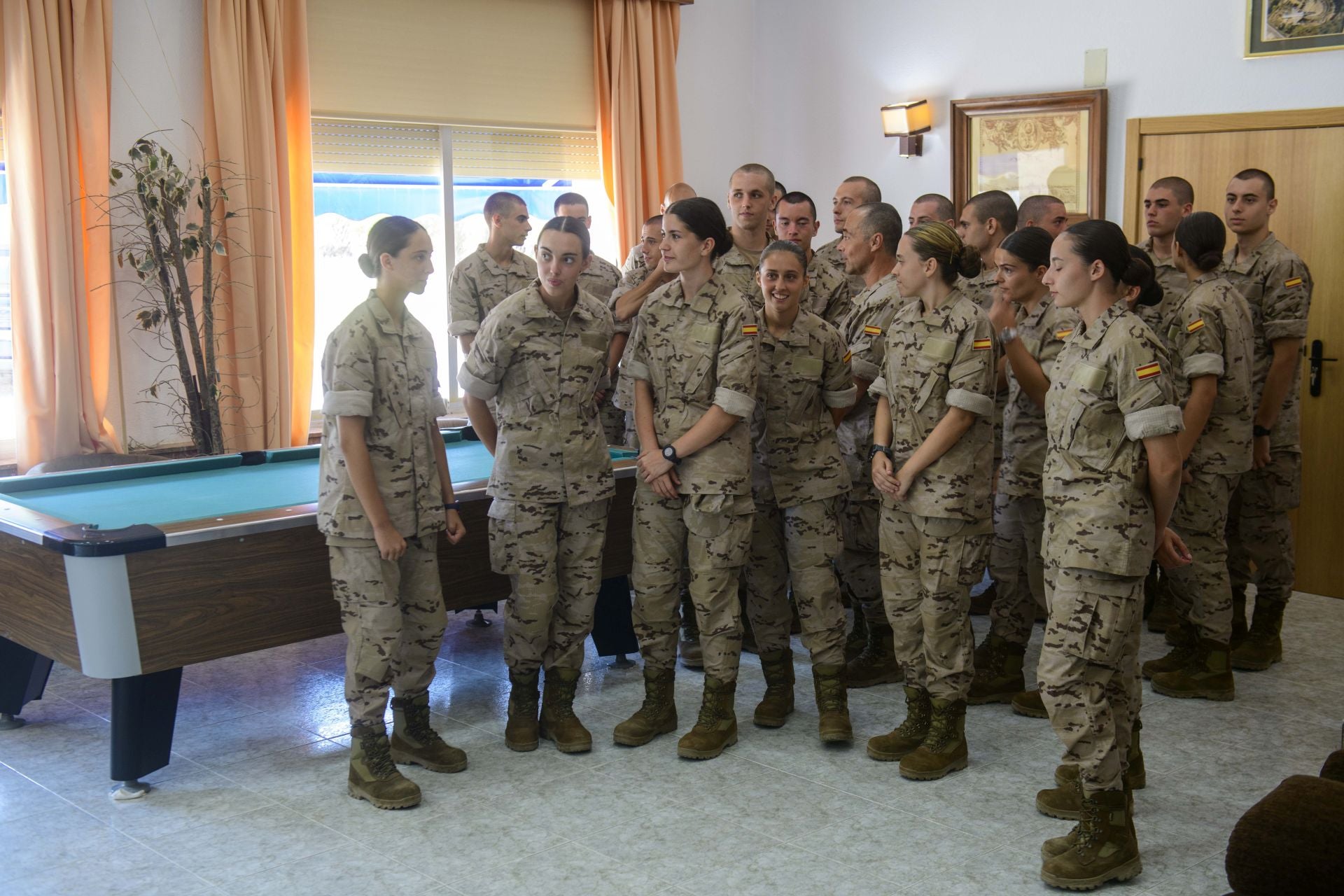 En imágenes, la puesta a punto en la Academia General del Aire antes de la llegada de la Princesa Leonor