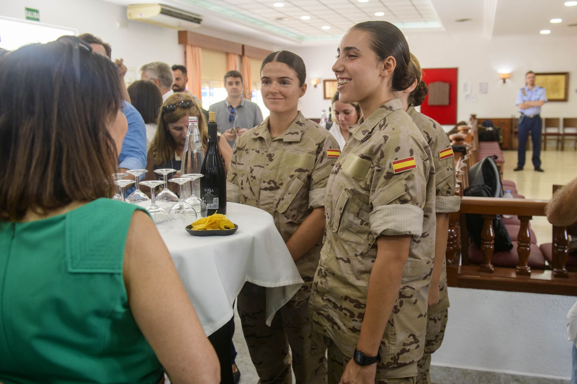 En imágenes, la puesta a punto en la Academia General del Aire antes de la llegada de la Princesa Leonor