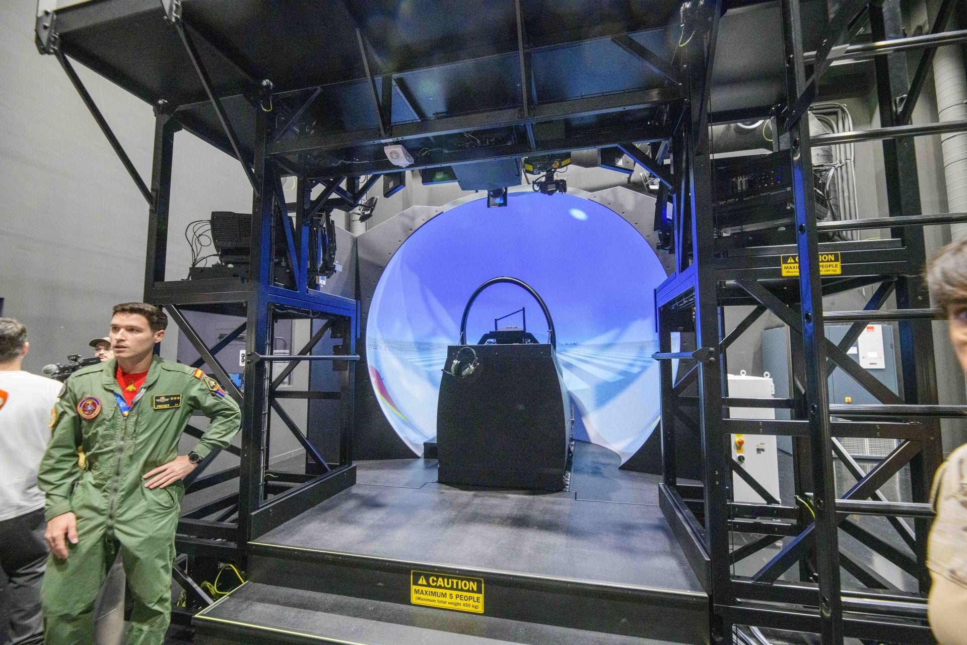 En imágenes, la puesta a punto en la Academia General del Aire antes de la llegada de la Princesa Leonor