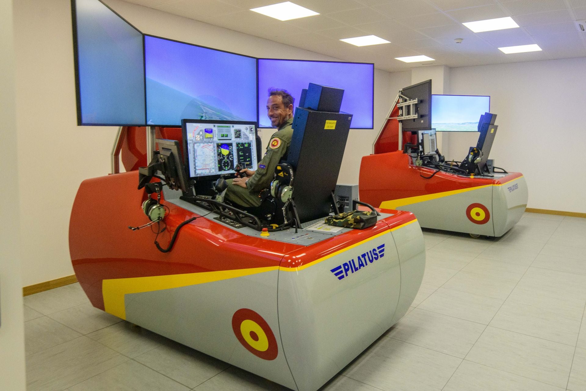 En imágenes, la puesta a punto en la Academia General del Aire antes de la llegada de la Princesa Leonor
