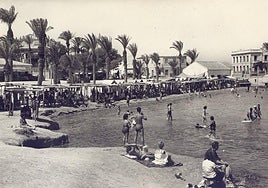Playa de Santiago de la Ribera.