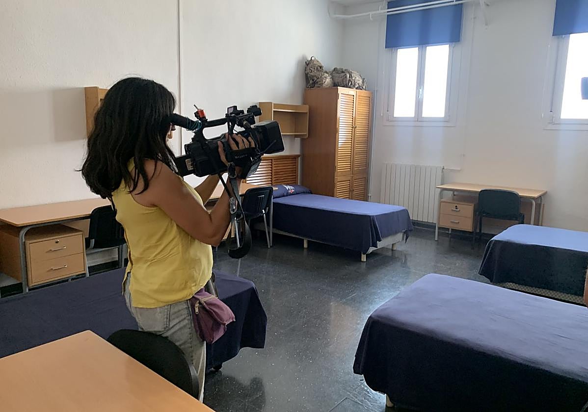 Habitación como la que compartirá Doña Leonor con tres compañeras.