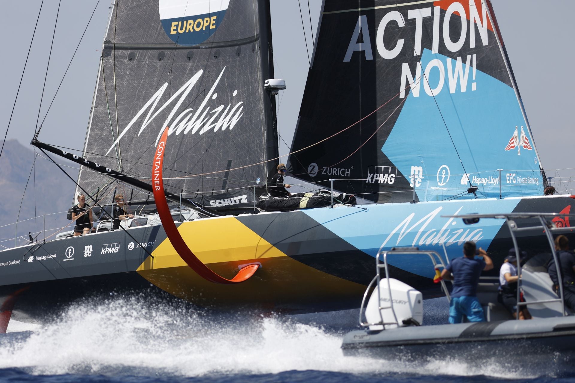 En imágenes, la Ocean Race conquista Cartagena