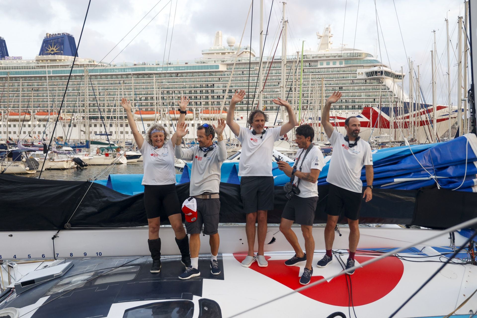 El Puerto de Cartagena da la bienvenida a la Ocean Race