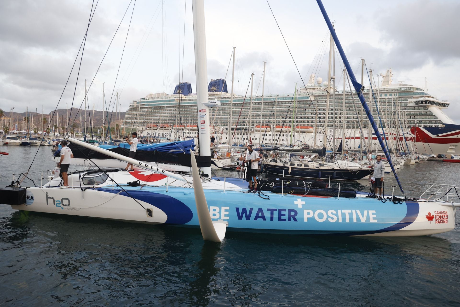 El Puerto de Cartagena da la bienvenida a la Ocean Race
