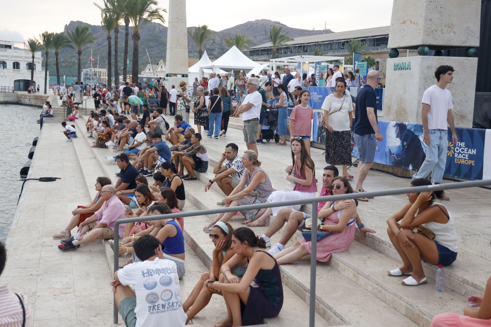 El Puerto de Cartagena da la bienvenida a la Ocean Race