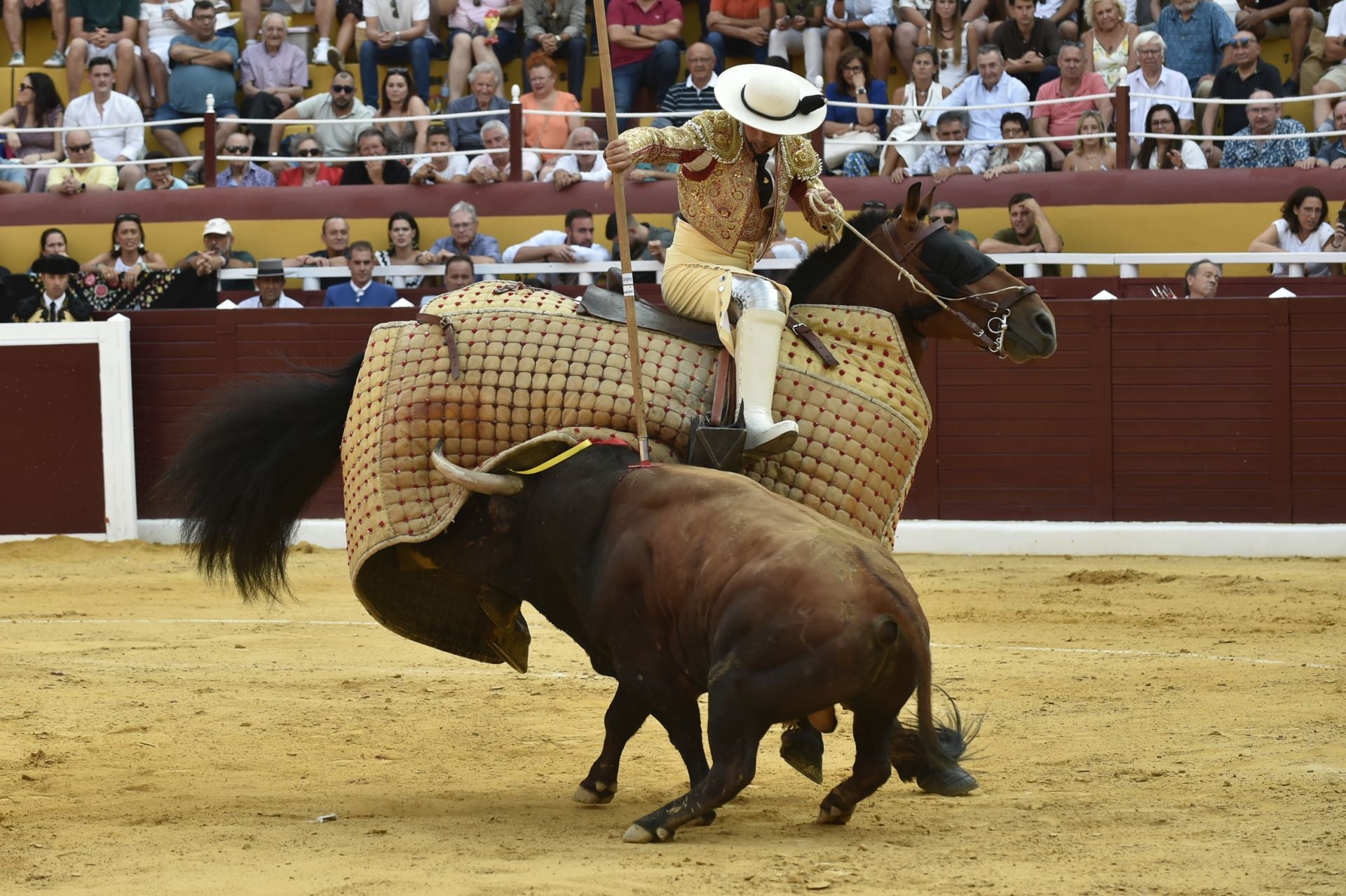 La corrida de toros en Cieza de Manzanares, Aguado y Pérez, en imágenes