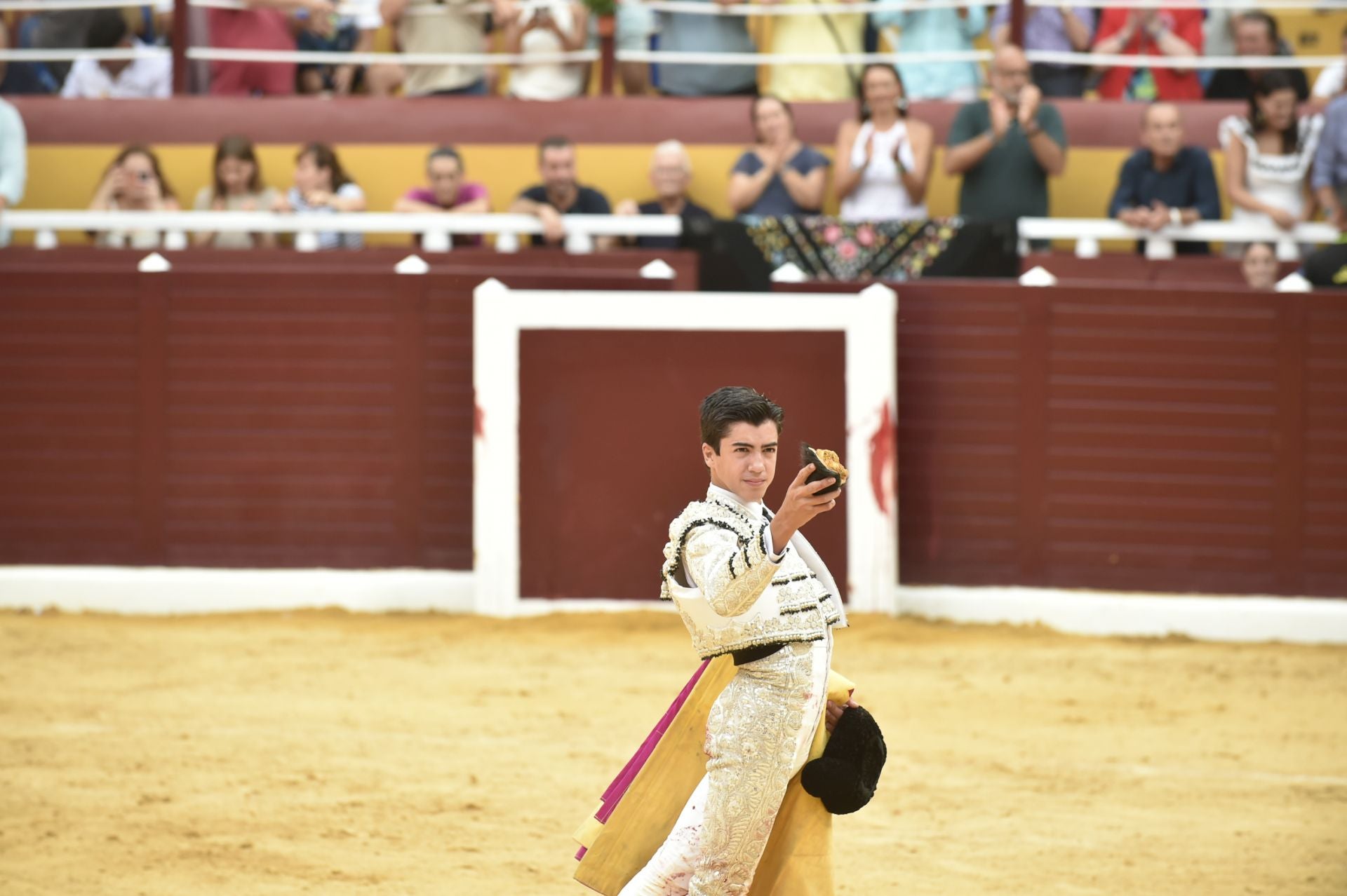 La corrida de toros en Cieza de Manzanares, Aguado y Pérez, en imágenes