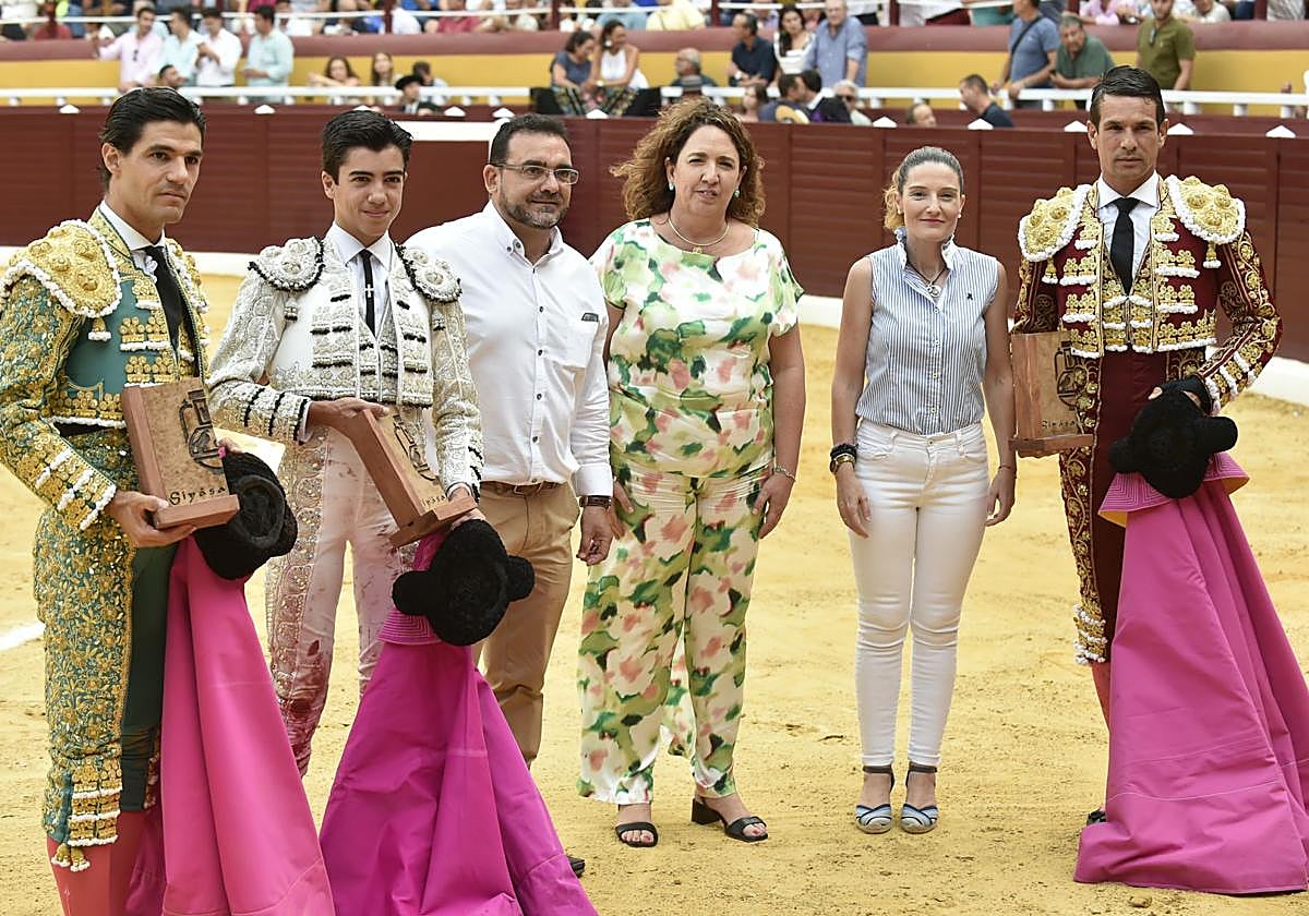 La corrida de toros en Cieza de Manzanares, Aguado y Pérez, en imágenes