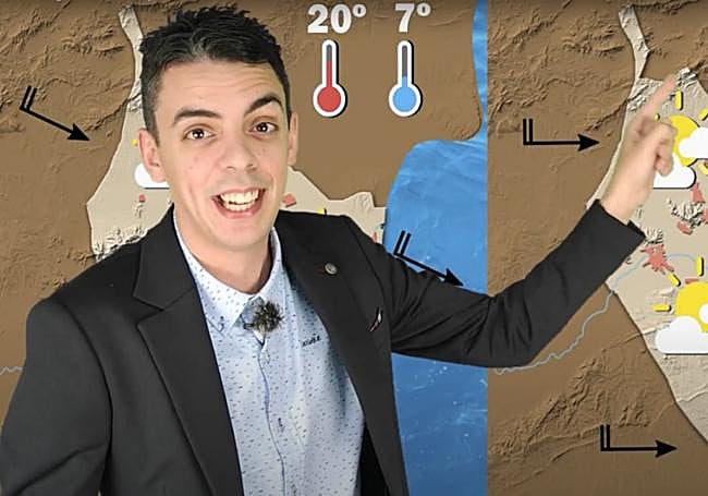 Pedro Gómez, redactor de medio ambiente en La 1: «Estábamos en la huerta en Abarán cuando mi abuelo me dijo: 'Pedro, recoge porque va a llover ya'. Y al llegar, aguacero brutal».