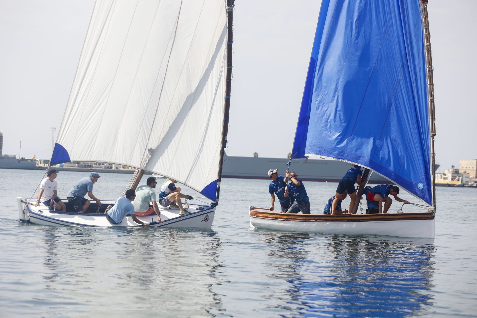 Velas latinas y visitas a los barcos de la Ocean Race