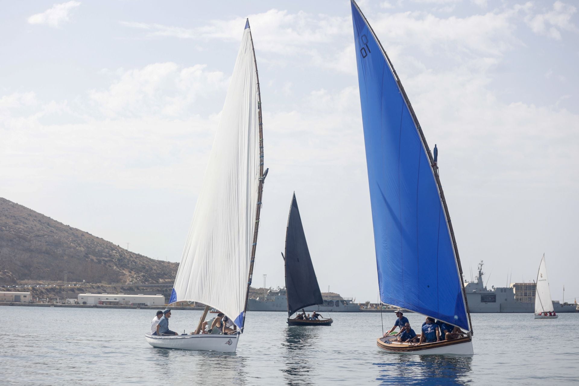 Velas latinas y visitas a los barcos de la Ocean Race