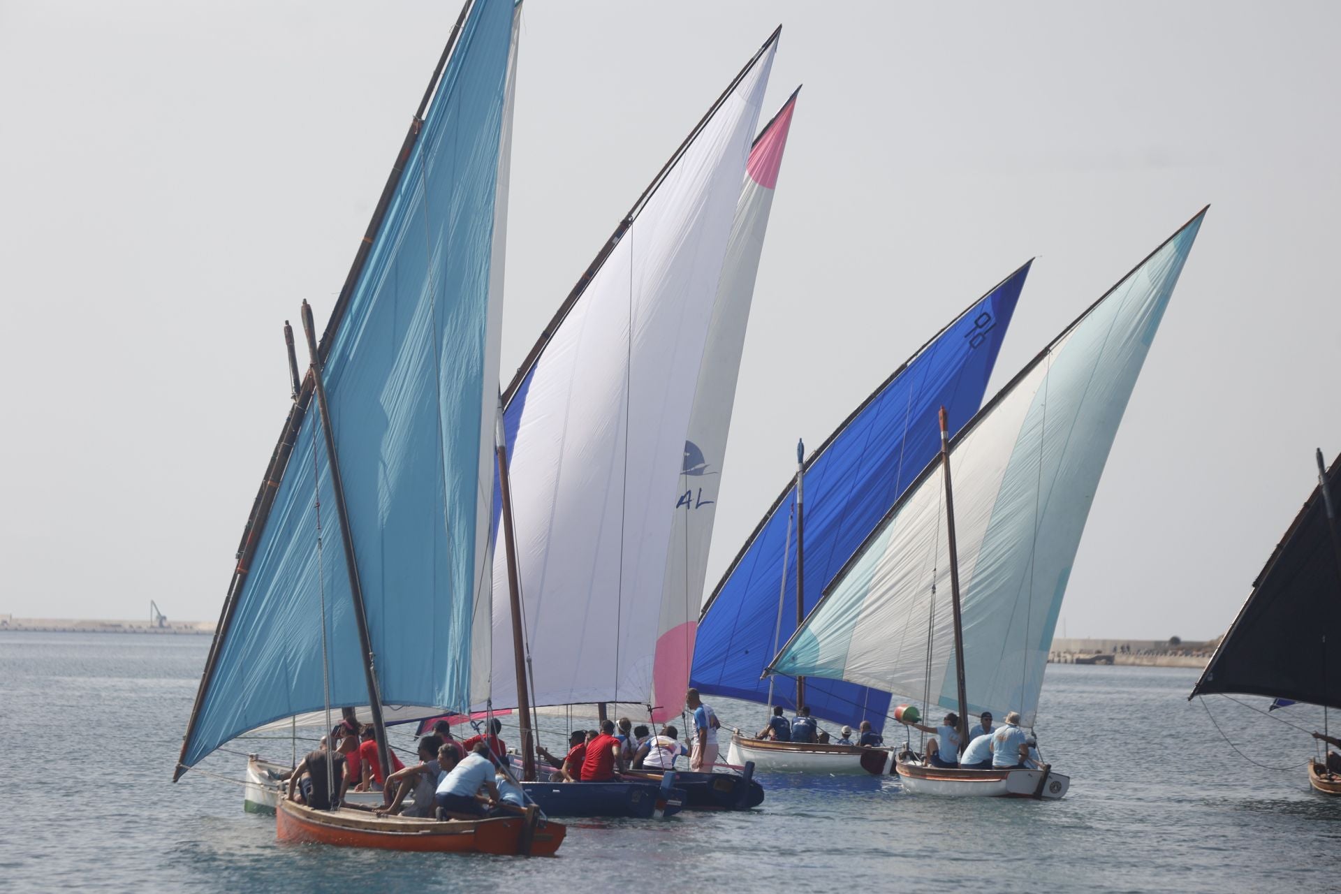 Velas latinas y visitas a los barcos de la Ocean Race