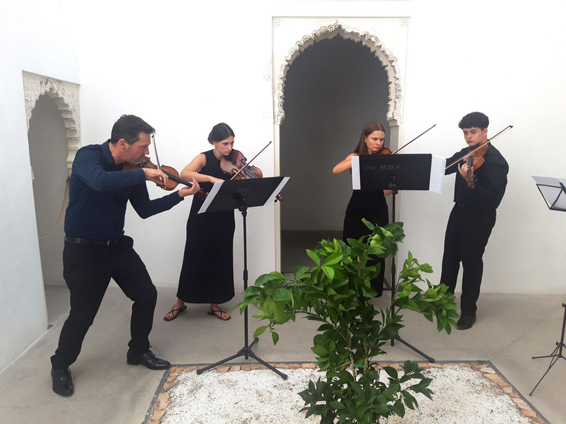 Concierto ofrecido en el Museo Siyâsa.