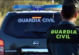Un agente de la Guardia Civil, en una foto de archivo.