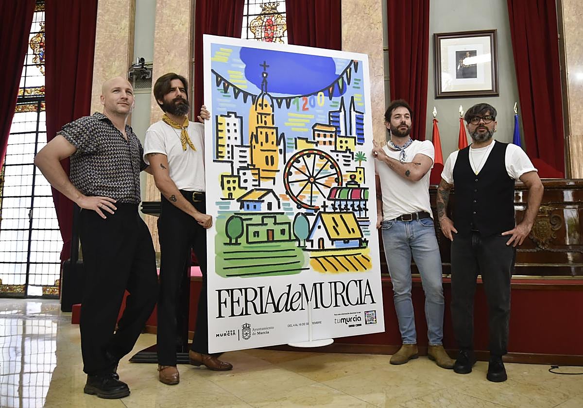 La presentación de Viva Suecia como pregoneros de la Feria de Murcia, en imágenes