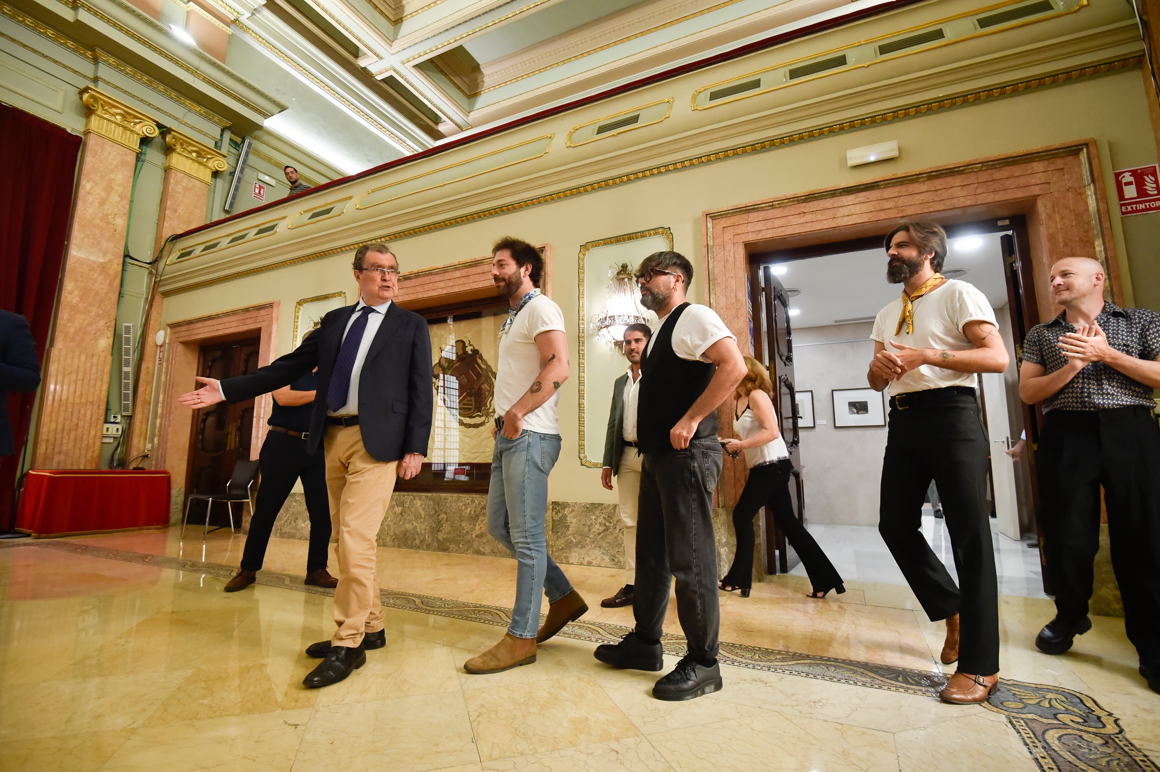 La presentación de Viva Suecia como pregoneros de la Feria de Murcia, en imágenes