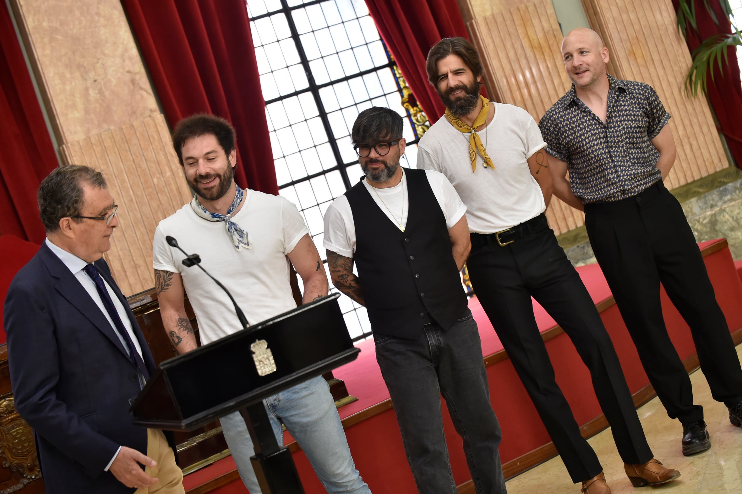 La presentación de Viva Suecia como pregoneros de la Feria de Murcia, en imágenes