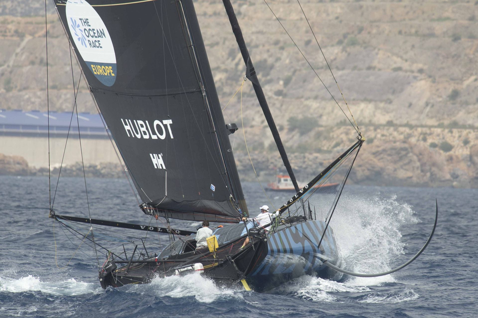 En imágenes, la Ocean Race se marcha de Cartagena hacia Niza