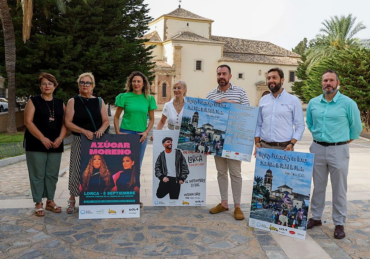 Presentación de la programación y cartel de la 'Feria Chica' de Lorca, este martes.