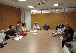 Reunión entre el Ayuntamiento de Murcia y los conductores.