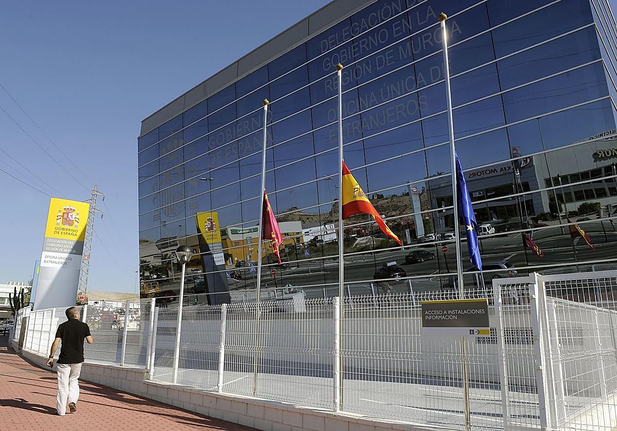 Delegación de Extranjería en la Región de Murcia.